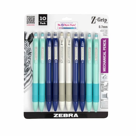 Zgrip Mechanical Pencil Assorted Bright 50610