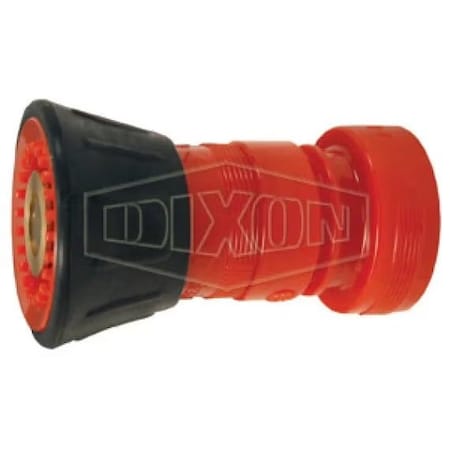 Dixon Electrical Fire All-Fog Nozzle, 1-1/2 in Inlet, Polycarbonate Body FNBE150S