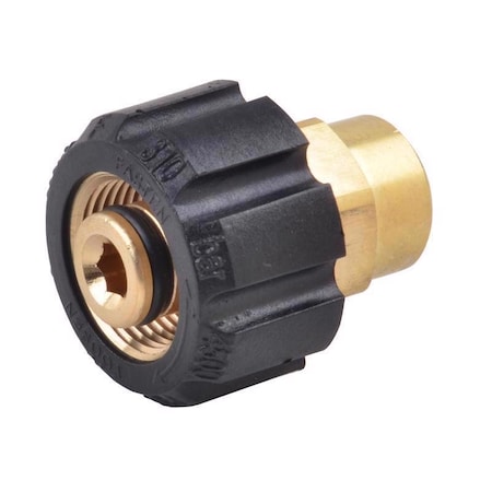 Surfacemaxx M22 Female x 1/4-in Female NPT Screw Coupling 5800 psi SMX-PWA309