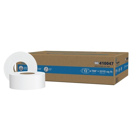 Papernet Jumbo Roll Toilet Paper 2ply (12 rolls; 700' each), 12PK 410047