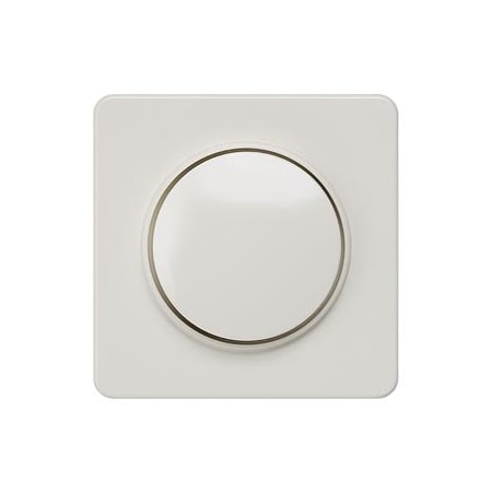 Siemens DELTA profil, titanium white Cover plate for dimmer with rotary knob 65x 65 mm 5TC8904
