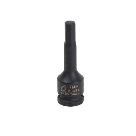 Sunex 3/8 in Drive 7Mm Hex Impact Socket 36484
