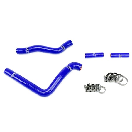 Hps Performance High Temp Reinforced Silicone Radiator Coolant Hose Kit, Blue,  57-1369-BLUE