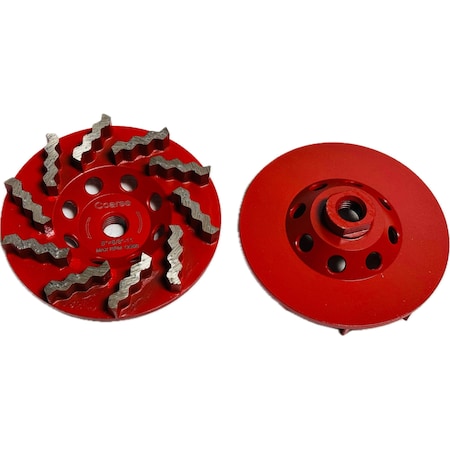 Vantage Product E Segmented Cup Wheel, Concrete Cutting, 7', Soft SWSEG510A1HT-M