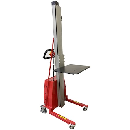 Pake Handling Tools Powered Linear Guide Platform Lift Trucks, 1100lb, 67in Lift Height PAKWP12