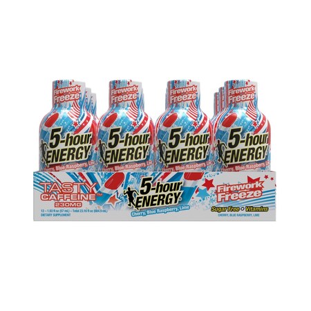 5-Hour Energy Fireworks Freeze Sugar Free Assorted Energy Shot 1.93 fl. oz. 717183