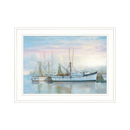 Homeroots North Star at Rest 1 White Framed Print Wall Art 407701