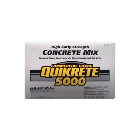 Quikrete High Early Strength Concrete Mix 80 lb Gray 100700