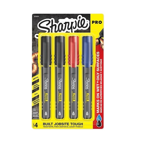 Sharpie Pro Permanent Marker, Bullet, Fine Lead/Tip 2018324