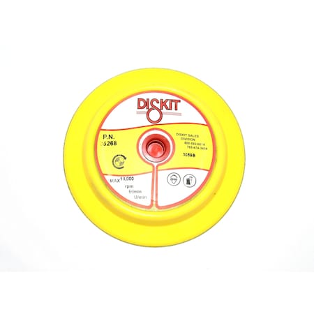 Diskit Diskit Abrasive Sanding Pad 05268: Medium, 5", PSA, 0 Hole, Flex Profile MADE IN USA 05268