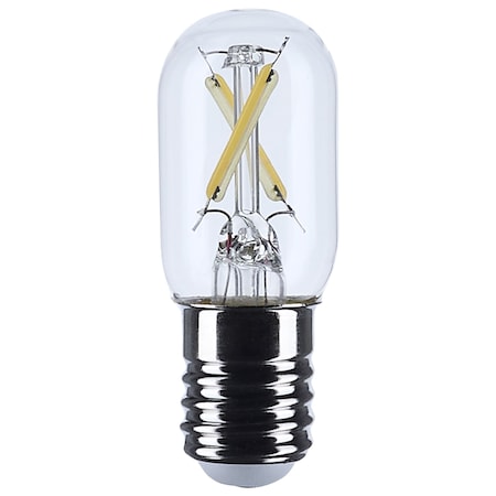 Satco 3 Watt T6.5 LED Intermediate Base Clear 5000K CCT 120 Volt S12521