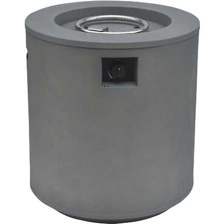 Bond Acero 25'' H.x23''Dia. 50000 BTU Round Propane Fire Column 52144