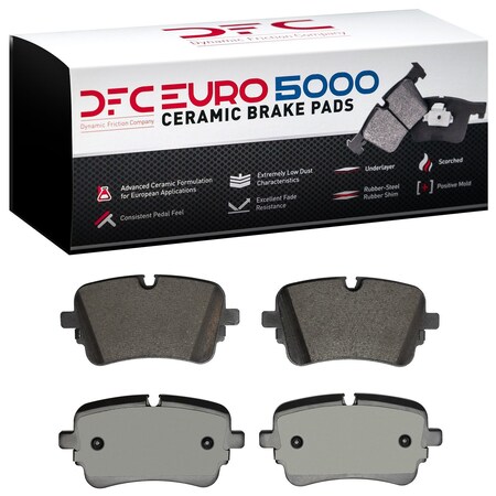 Dfc 5000 Euro Ceramic Disc Brake Pad Set, 1600-2365-00