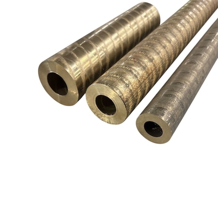 Online Metal Supply 1.000 in ID, 1.750 in OD, 2.5 inches long, C954 Aluminum Bronze Hollow Bar, Cast Oversized 954HBOD1.75W0.375L2.5.1