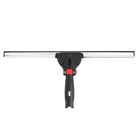 Rubbermaid Commercial Squeegee, Black, 18", Rubber 2221949