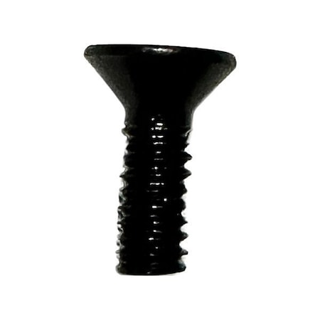 Holo-Krome #4-40 Socket Head Cap Screw, Socket, Black Oxide Alloy Steel, 1/4 in Length, 100 PK 60002