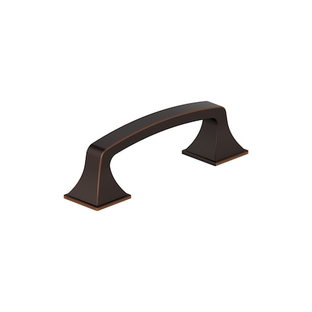 Amerock Ville 3 inch 76mm Center-to-Center Oil-Rubbed Bronze Cabinet Pull BP36778ORB