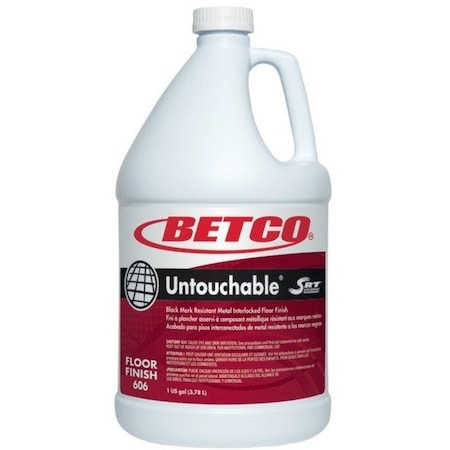 Betco Untouchable Floor Finish with SRT, 1 gal Bottle, 4PK 6060400