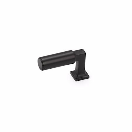 Schaub 2in Haniburton Cabinet Finger Pull Matte Black Finish 472-MB