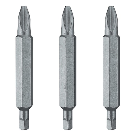 Dewalt No. 1 Phillips 1" Insert Bit Tips, PK3 DW2215