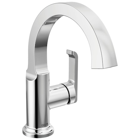 Delta Tetra Single Handle Bathroom Faucet In Lumicoat Chrome 588SH-PR-DST