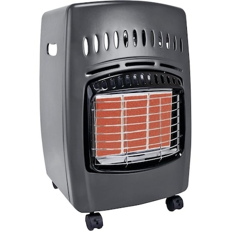 Comfort Glow Comfort Glow GCH480 Cabinet Heater, 6000, 12,000, 18,000 Btu, Liquid Propane, Gray GCH480