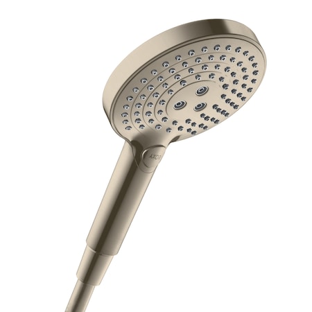Axor ShowerSolutions Handshower 120 3-Jet , 2.5 GPM in Brushed Nickel 26053821