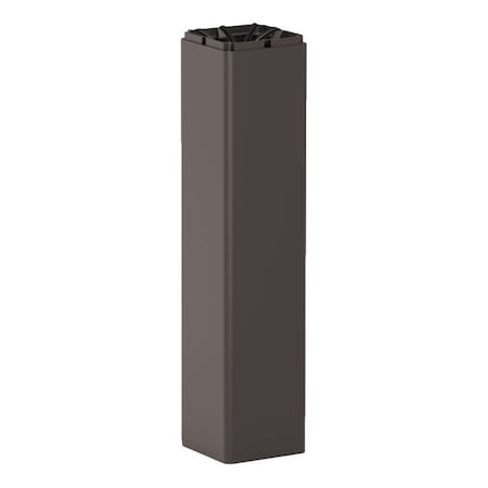 Westgate G8 BOLLARD 34in SHAFT BRZ, RAL8019 BOL-G8-SHAFT-34-BR