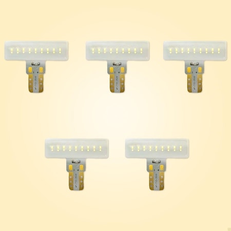 Recon Truck Accessories 99-14 FORD SD REPLACEMENT CAB LIGHT BULBS 194/168 T-10 HIGH-POWER 3-WATT LED BUL 264280AMX