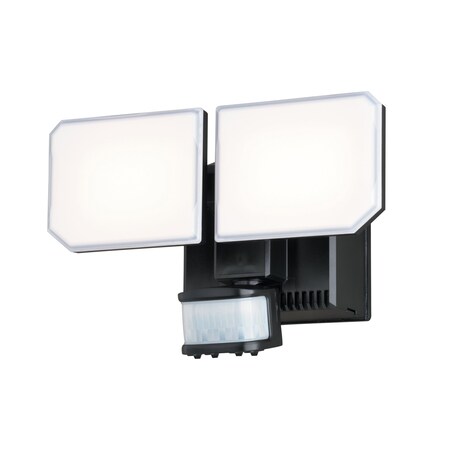 Vaxcel Black Motion Dusk to Dawn LED Outdoor Security Flood Light, GFCI Outlet T0788