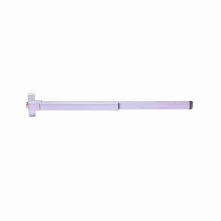 Trans Atlantic Co. 500 Series Aluminum Grade 1 Commercial 48 in. Fire Rated Rim Panic Exit Device ED-F501XL-AL