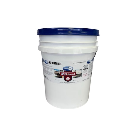 Eaco Chem HD Britenol 5 Gallon - All Purpose Mild-Acid Based Cleaner. Designed to be used on Homes and in Lig HDB5g