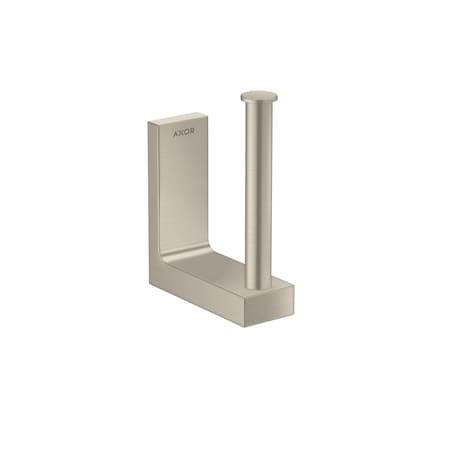 Axor Universal Rectangular Spare Roll Holder in Brushed Nickel 42654820
