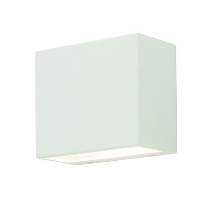 Afx Dakota 5in. LED Outdoor Sconce, 120-277V, 12W, 5 CCT, White DKTW0504LAJUDWH