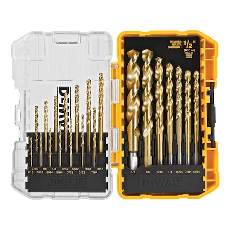 Dewalt 21PC Titanium Speed Tip Drill Bit Set DW1342
