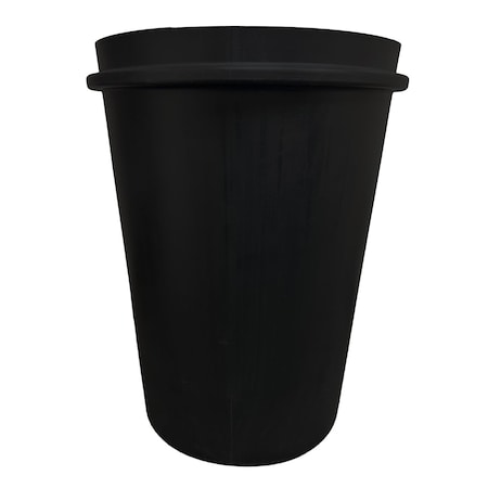 Witt Rigid plastic liner, 36 gallon, Black BM36L