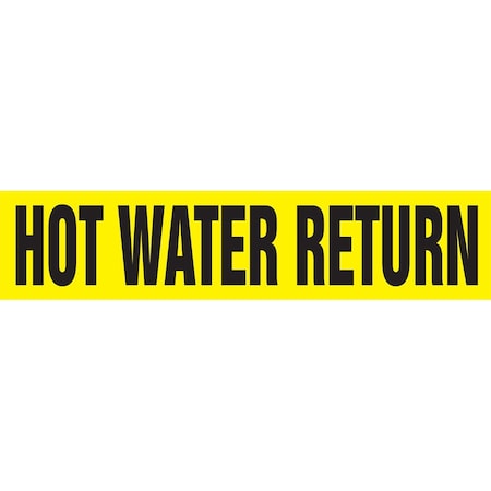 Accuform ASME ANSI PIPE MARKER HOT WATER RPK427STB
