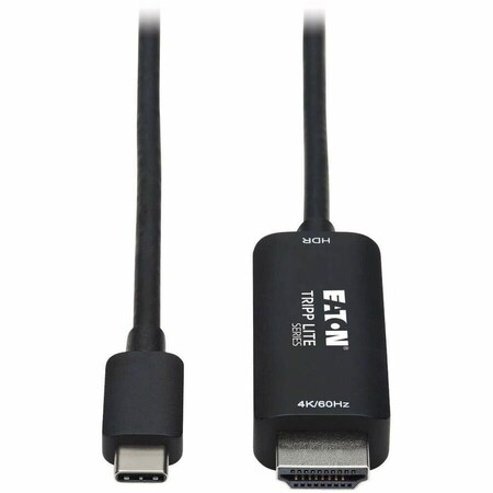 Tripp Lite USB C TO HDMI ADAPTER CABLE 4K 60HZ HDR M/M DP 1.2 ALT MODE 6FT U444-006-HDR2BE