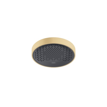 Hansgrohe Rainfinity Showerhead 250 1-Jet, 2.5 GPM in Brushed Gold Optic 26228251