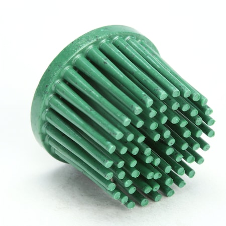 Scotch-Brite Roloc Bristle Disc, 07530, RD-ZB, 50 Green, 1 in, 4PK 7530
