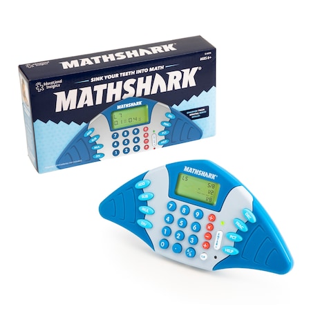 Educational Insights MathShark Handheld Electronic Math Game 8494