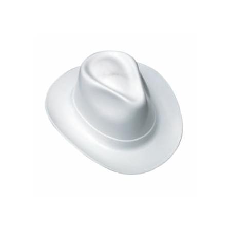 Occunomix Vulcan Cowboy Hard Hats, Ratchet, White 561-VCB200-00