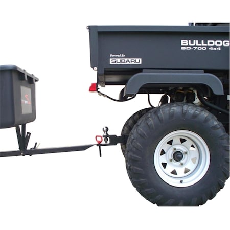 Great Day Double Duty Hitch Adapter - Hitch Pin or Ball hookup - 100 lbs tongue weight capacity GR134865