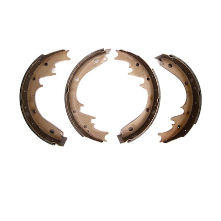 Dfc True Arc Rivited Brake Shoes, Drum Brake Shoe Set,  1903-0227-00