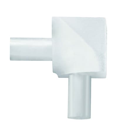 M-D Building Products 5/16 in. Bright Clear Aluminum Bullnose Inside Corner 32021