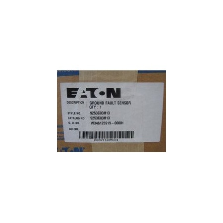Eaton Other Sensors and Switches Neutral Current 3200A MDS Frame 9253C03H13