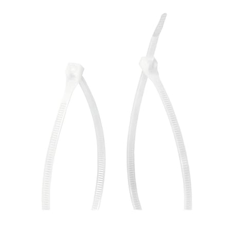 Gardner Bender Cable Tie, 11 in L, 3 in Max Bundle Dia., Natural, Nylon 6/6, 75 lb Strength 45-312