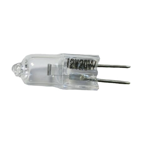Arcon Arcon 50784; 12V; Clear Halogen Bulbs; J20 Pin Base; 20W; 1.2 in Length; Set of 2 50784