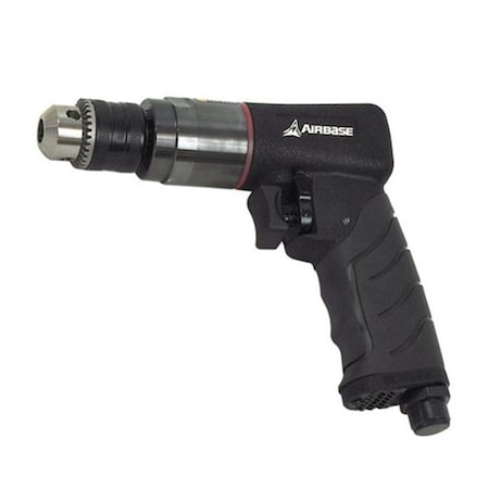 Emax Compressor Airbase by 0.375 in. Industrial Reversible Air Drill EATDR03S1P