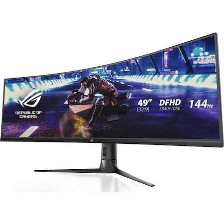 Asus ROG STRIX GAMING MONITOR 49IN CURVED 3840X1080 DFHD at 144HZ DISPLAY HDR 400 SPEAKERS 2XHDMI XG49VQ